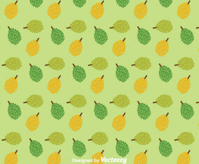 Durian Fruit Pattern