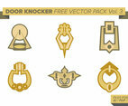 Door Knocker Free Vector Pack Vol. 3