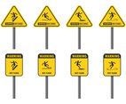 Warning Sign For Wet Floor