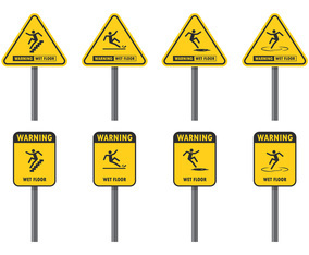 Warning Sign For Wet Floor