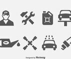 Car Repair Icons Vector