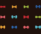 Bow Tie Colors Vintage