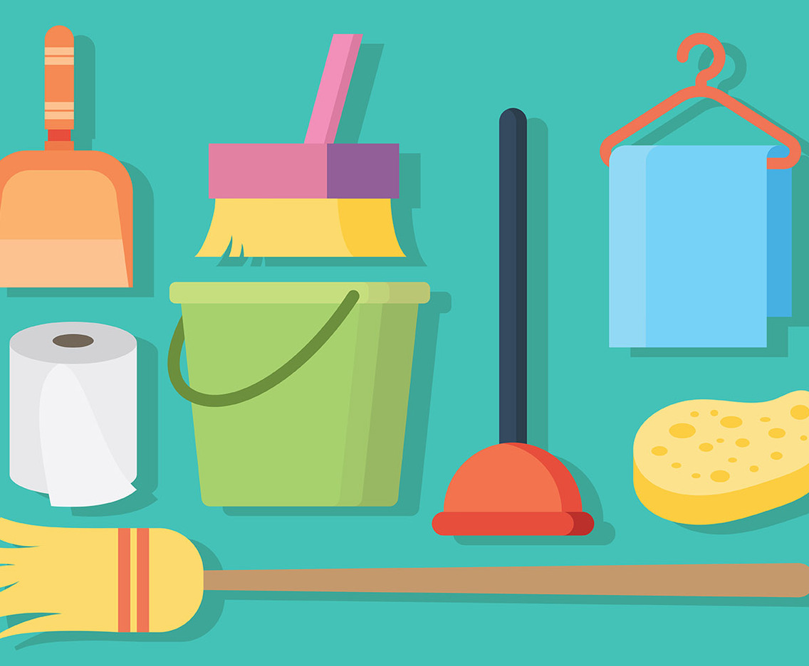 Free Cleaning and Wipe Icons Vector