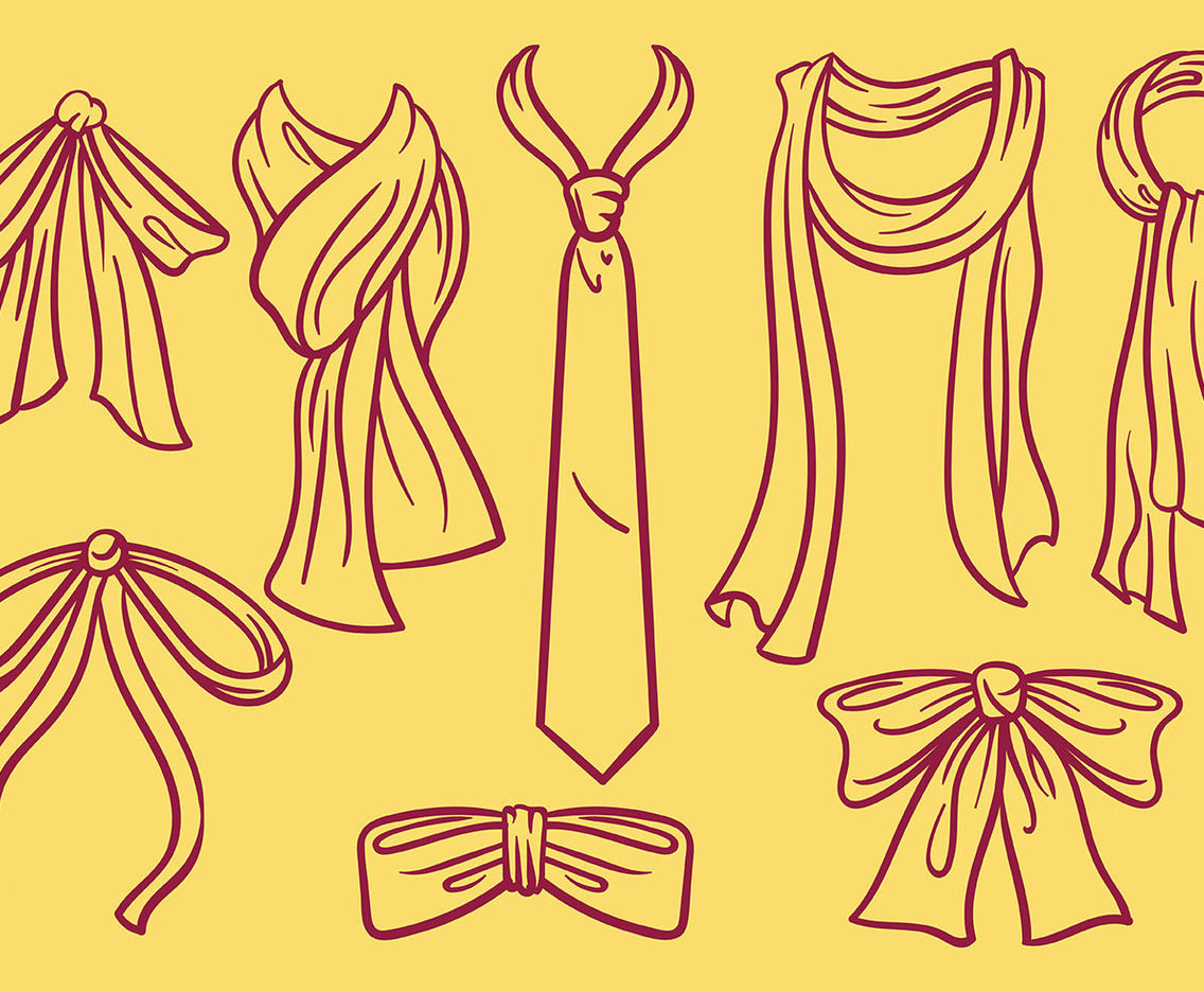 Free Cravat Icons Vector