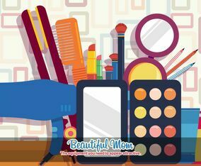 Beautiful Mom Vector Cosmetics