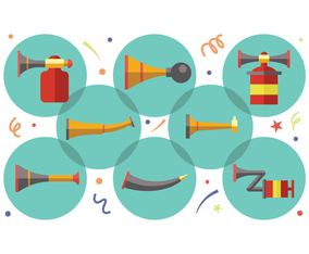 Vuvuzela Icons
