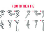 How To Tie Vector Instructios
