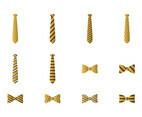 Vector Icon Tie And Bow Tie