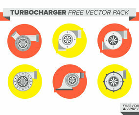 Turbocharger Free Vector Pack