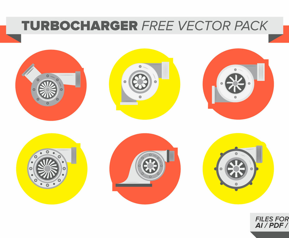 Turbocharger Free Vector Pack