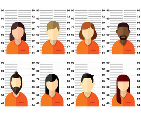 Mugshot Vector People Two