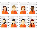 Mugshot Vector People Two