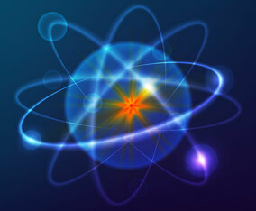 Atomium Vector Background