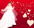 Married Women Vector Illustration