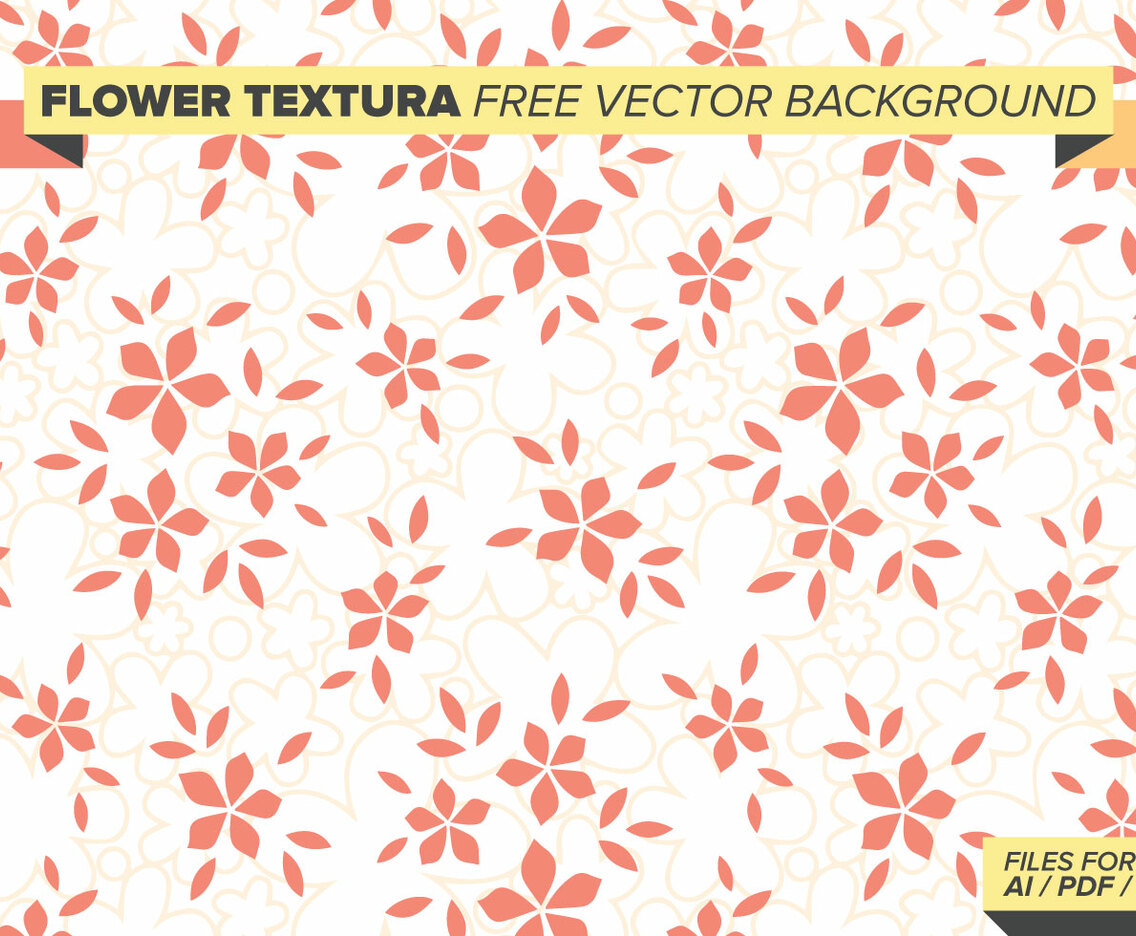 Flower Textura Free Vector Background