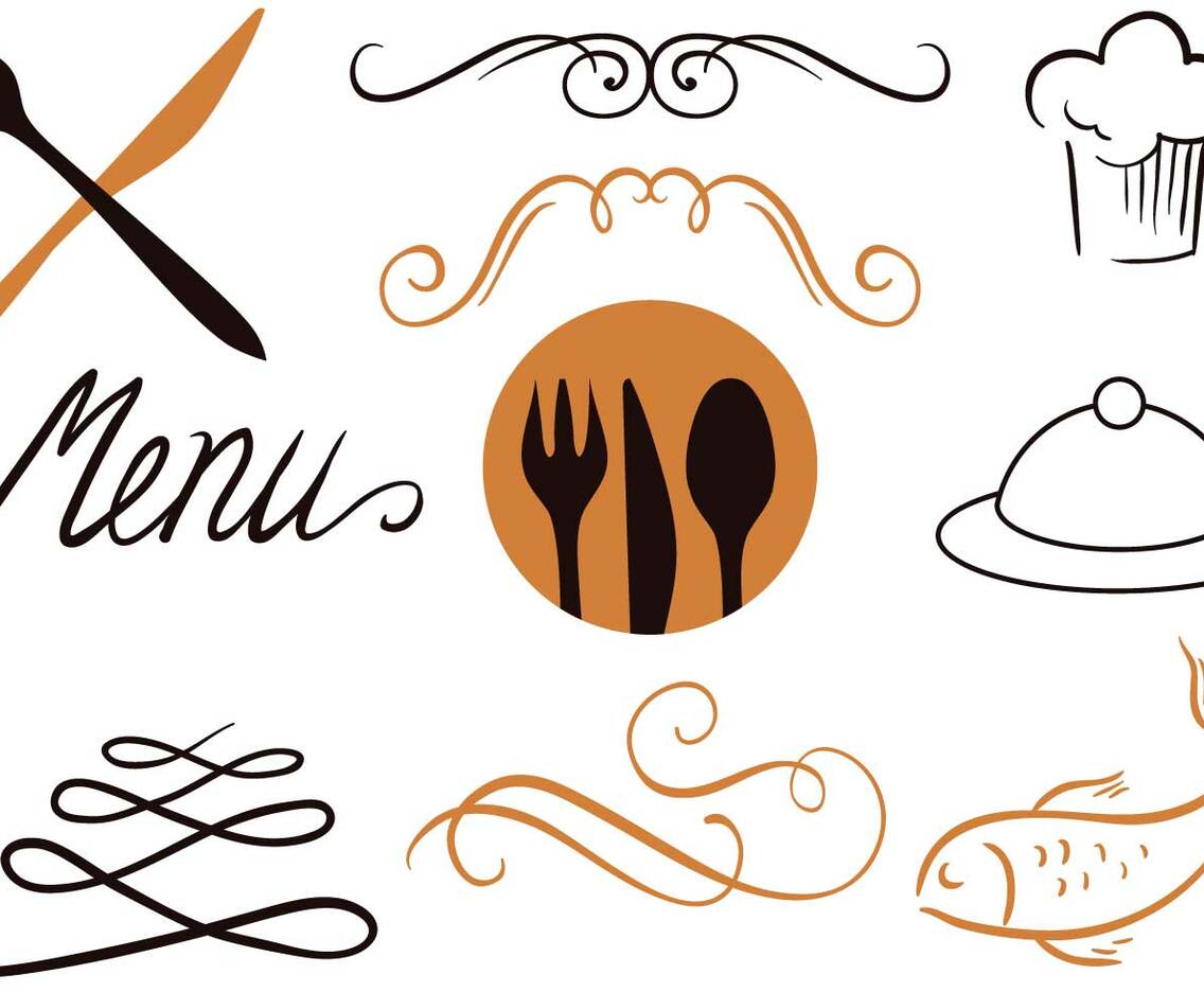 Free Hotel Menu Vectors