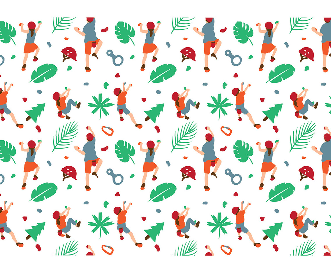 Climbing Wall Kids Pattern