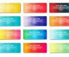 Free Web Banner Gradient Vector