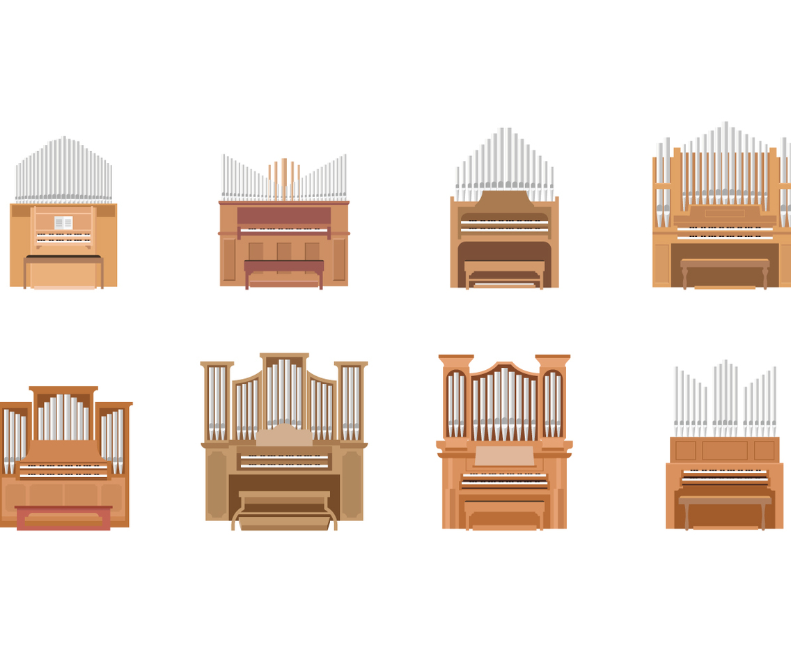 Free Pipe Organ Vector