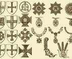 Vintage Crosses And Medals