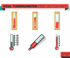 Goal Thermometer Free Vector Pack