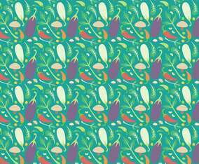Free Pattern Vegetables Vector