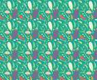 Free Pattern Vegetables Vector