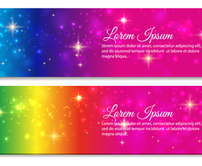 Colorful Abstract Banners
