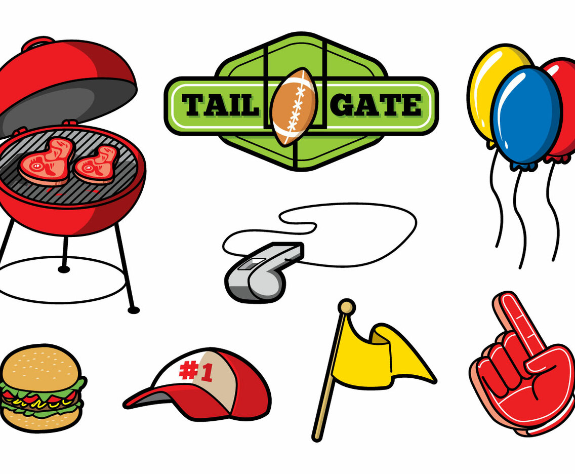 Free Tailgate Party Vector