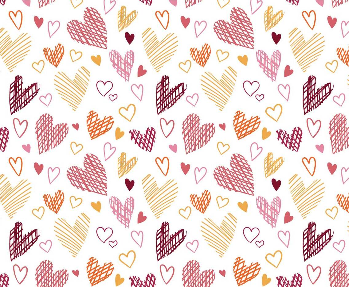 Free Hearts Pattern Vectors