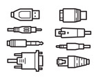 Free Connection Plug Icons