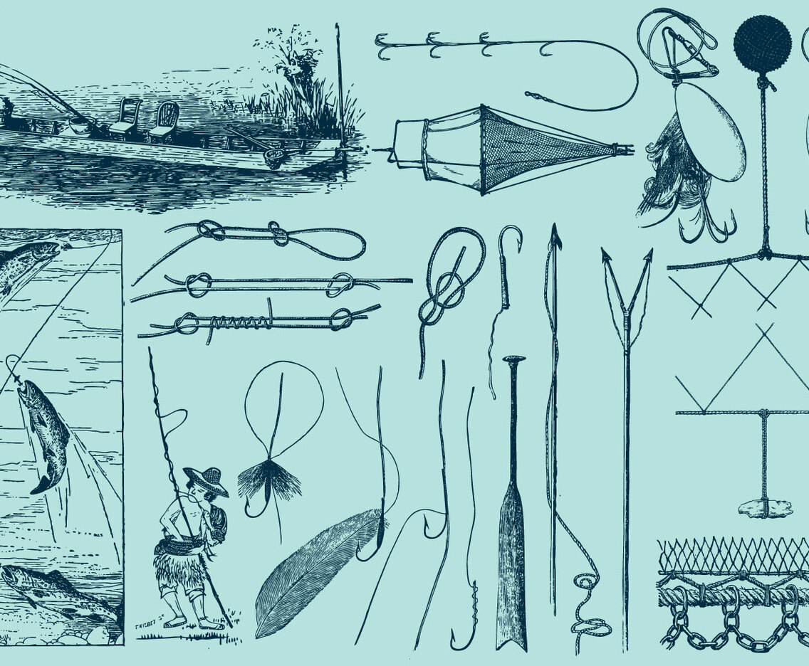 Fishing Tools And Drawings