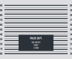 Background for a Mugshot