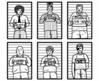 Mugshot Vector
