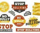 Free Stop Bullying Design Elements Vector