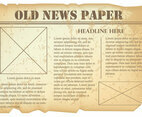 Old Newspaper Vector