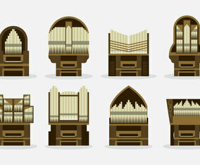 Free Pipe Organ Vector