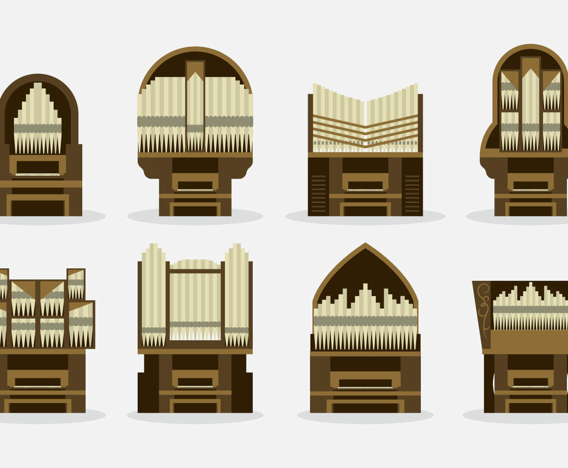 Free Pipe Organ Vector