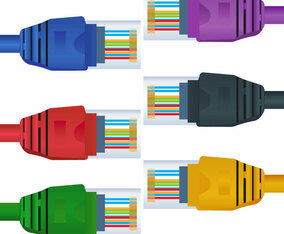 Rj45 Color Vector