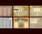 Free Old Newspaper Vector