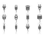 Free Different Cable Icons Vector