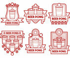 Beer Pong Vector