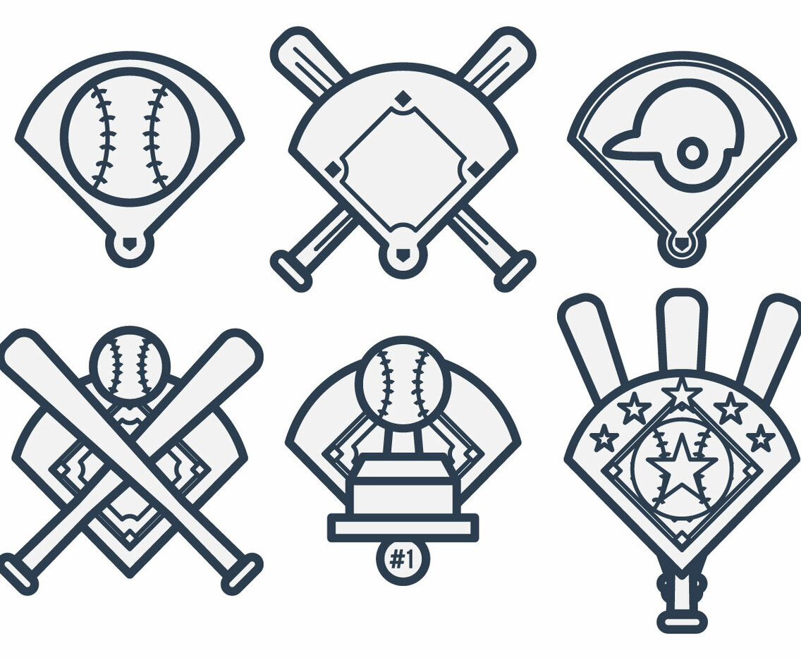 Baseball Diamond Vector