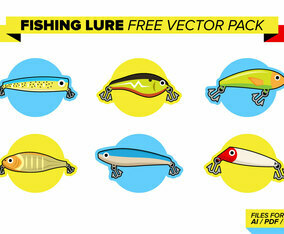 Fishing Lure Free Vector Pack