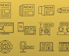 News Line Icons