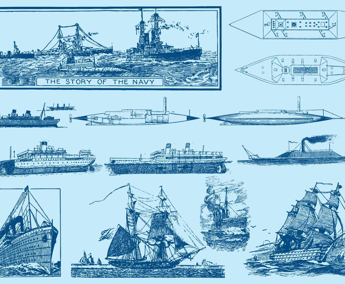 Navy Ships And Submarines