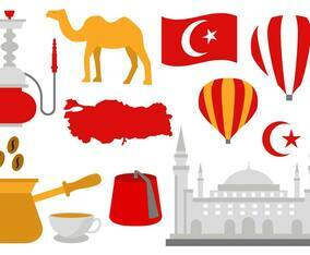 Free Turkey Icons Vector