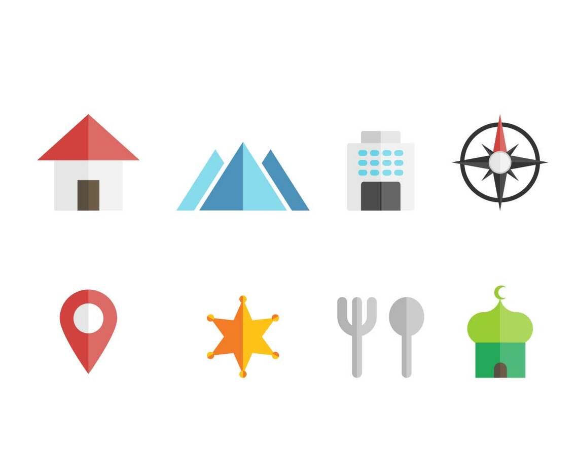 Free Map Legend Vector