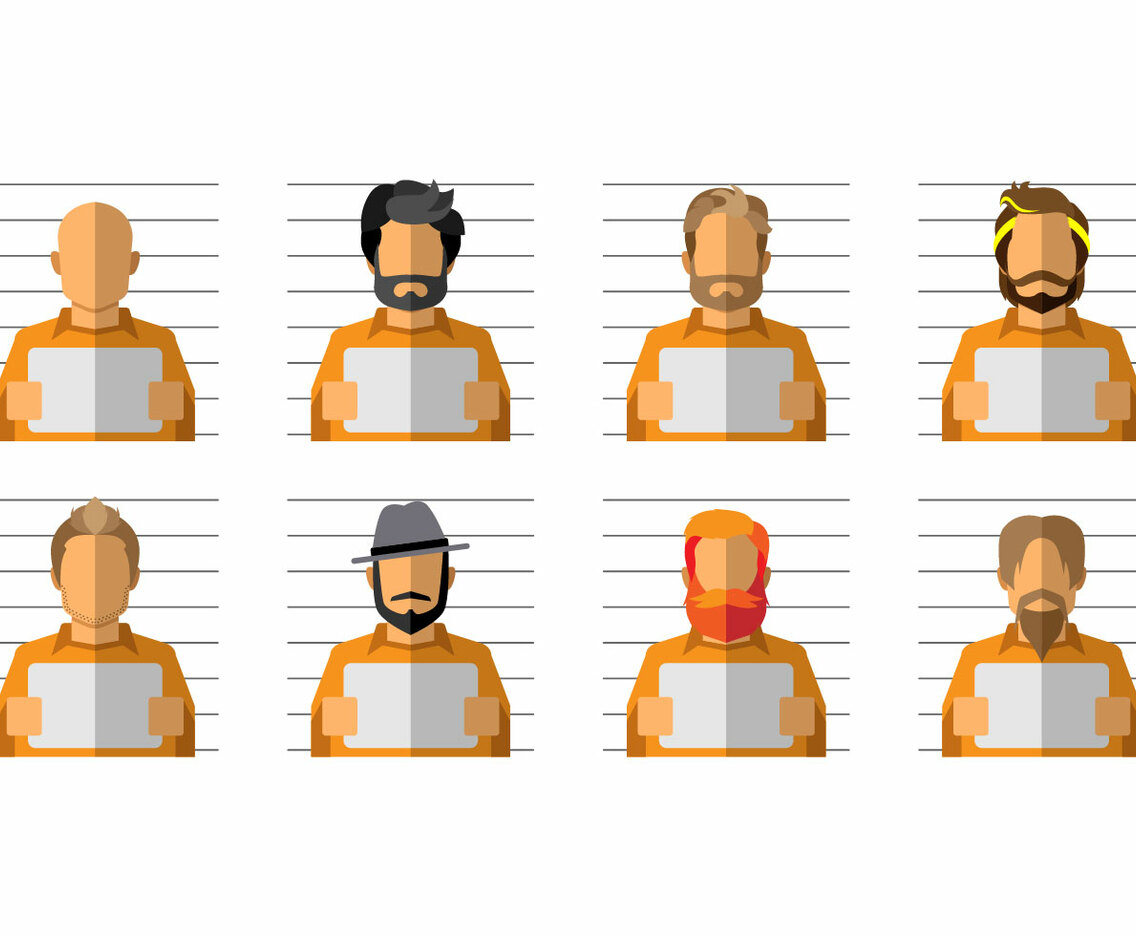 Free Mugshot Cartoon Vector