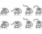 Free Skid Steer Vector